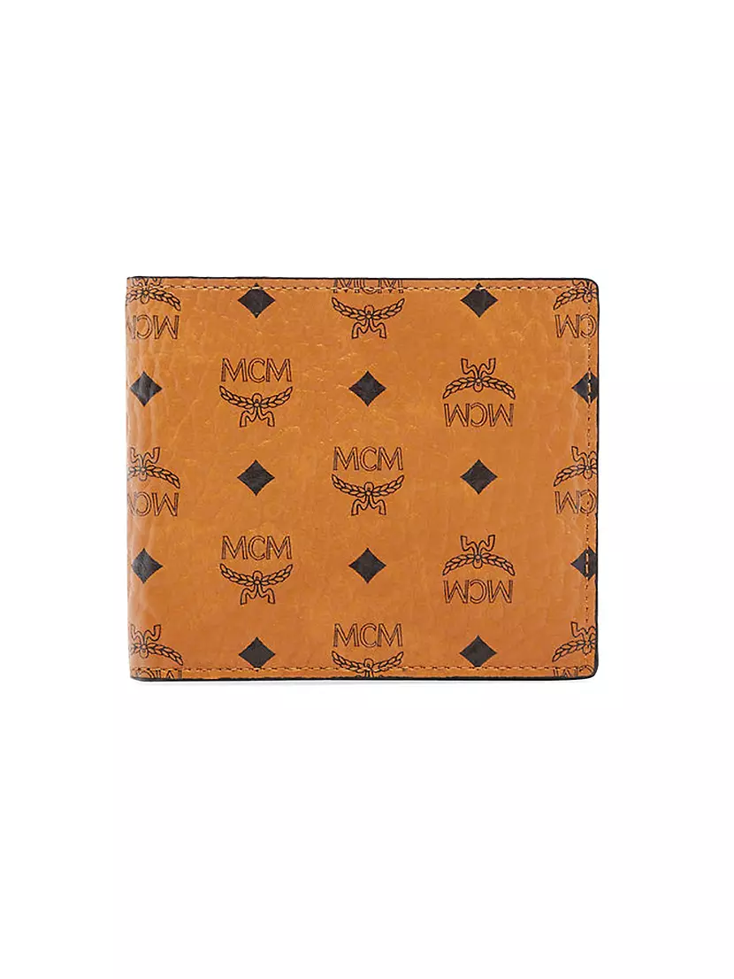 Бумажник MCM Small Visetos Original Flap Bi-Fold MCM