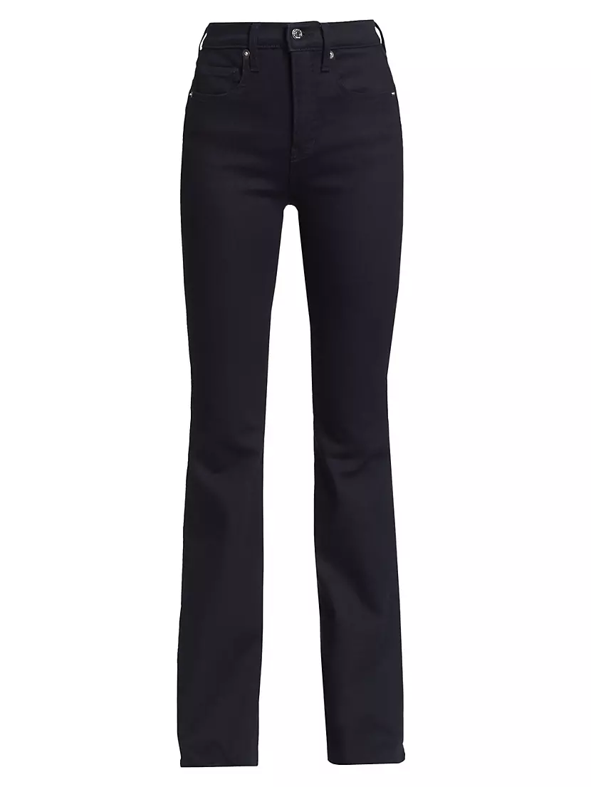 Beverly High-Rise Skinny Flared Pants VERONICA BEARD