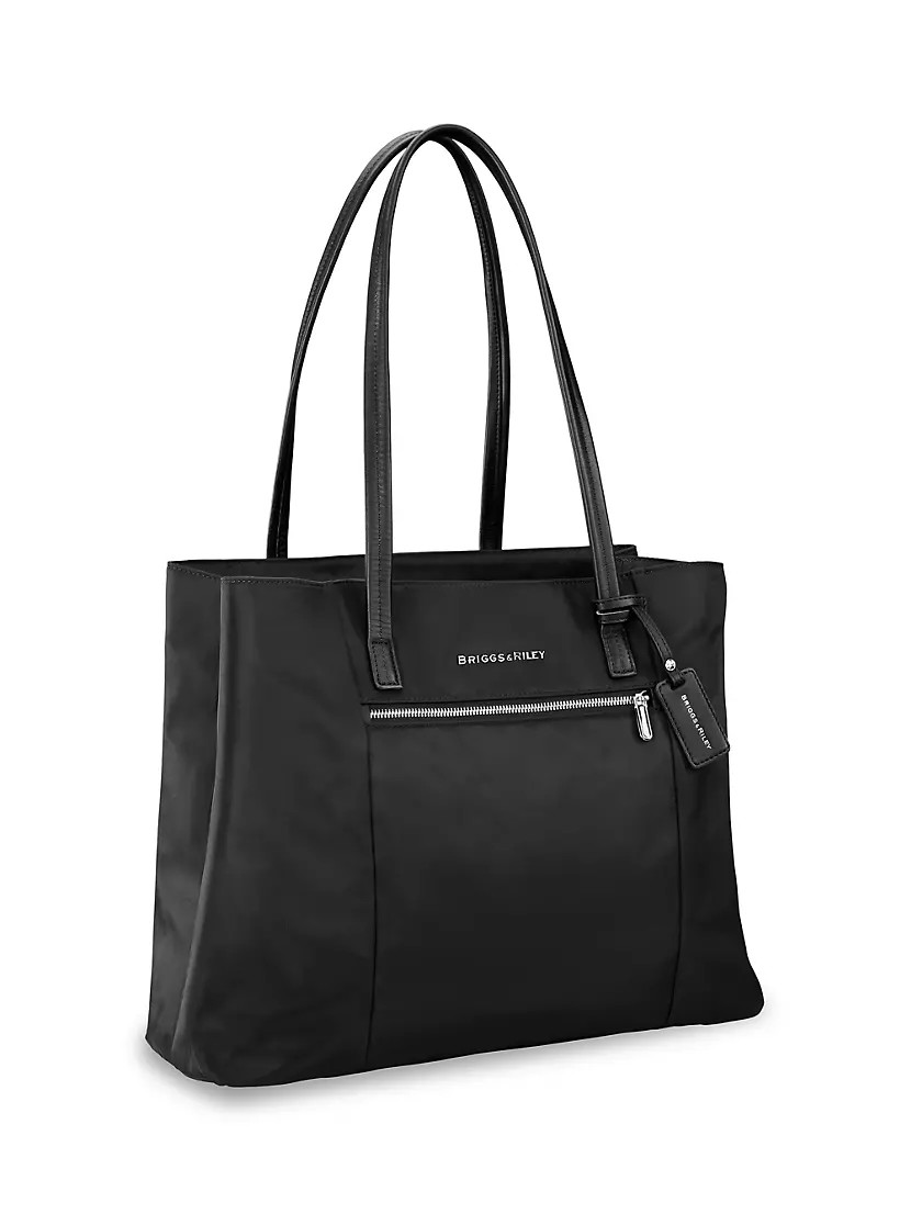 Сумка Rhapsody Essential Tote с замком, карманами и из нейлона, размеры 40x30x10 см Briggs & Riley