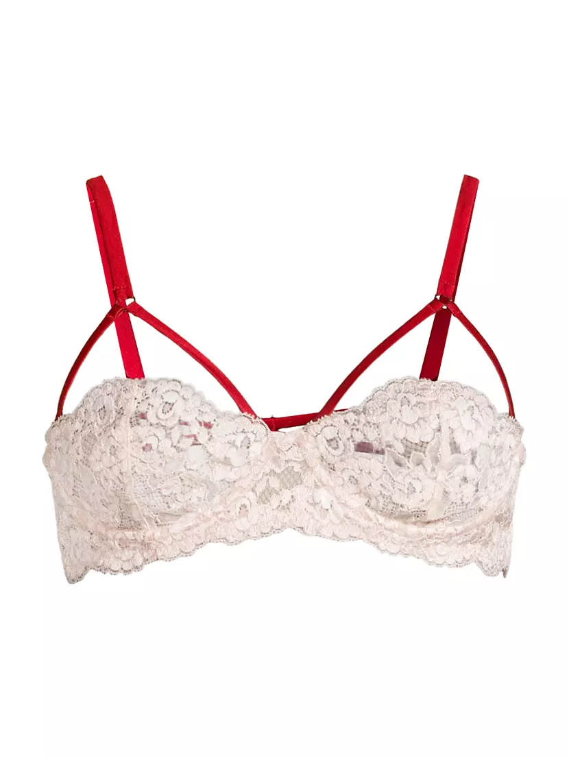 Женский Бюстгальтер fleur du mal Foxy Lace Half-Cup Fleur du mal