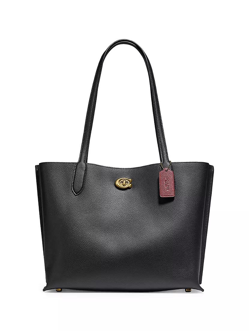 Willow Leather Tote Coach