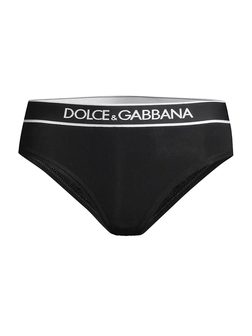 Женские Трусы Dolce & Gabbana Contrast Logo Dolce & Gabbana