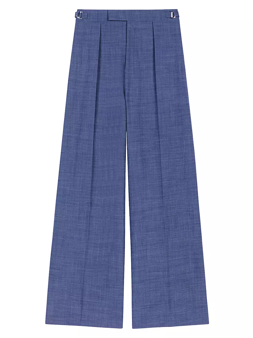 Wide-Leg Trousers Maje