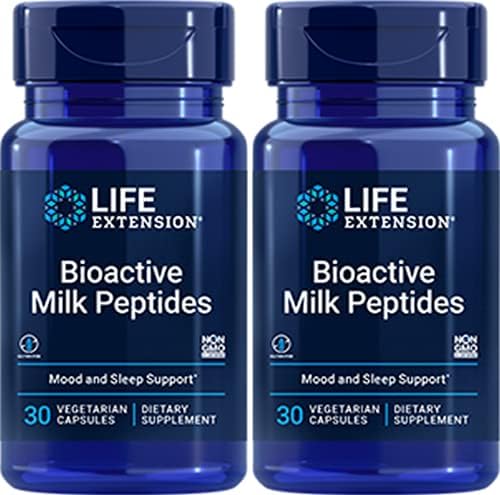 Bioactive Milk Peptides 30 Capsules (Pack of 2) Life Extension