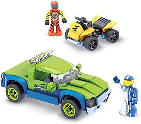 Hot Wheels Mega Construx Off-Duty and ATV Construction Set, Building Toys for Kids 5 Years and Up Mega