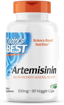 Doctor's Best Artemisinin, Non-GMO, Vegan, Gluten Free, 90 Veggie Caps (Вегетарианские капсулы) Doctor's Best