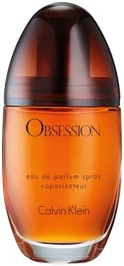 Calvin Klein Obsession Eau de Parfum – Ambery Women's Perfume – With Notes of Mandarin, Bergamot, Jasmine & Patchouli – Luxury Perfumes for Women – Long Lasting Fragrance Calvin Klein