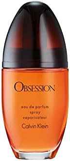 Calvin Klein Obsession Eau de Parfum – Ambery Women's Perfume – With Notes of Mandarin, Bergamot, Jasmine & Patchouli – Luxury Perfumes for Women – Long Lasting Fragrance Calvin Klein