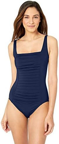 Женский Слитный Купальник Calvin Klein Pleated-Front Calvin Klein