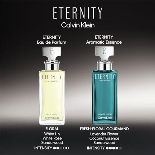 Calvin Klein Eternity Aromatic Essence – Women's Floral Perfume – With Notes of Coconut Water, Peony Accord, Lavender & Sandalwood – Luxury Perfumes for Women – Long Lasting Fragrance Calvin Klein