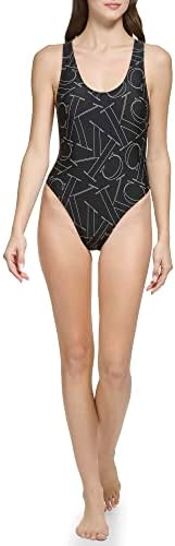 Calvin Klein Women's Standard Racerback Removable Cups One Piece Swimsuit Calvin Klein