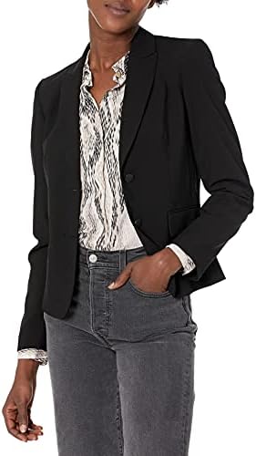 Calvin Klein Women's Two Button Lux Blazer (Petite, Standard, & Plus) Calvin Klein