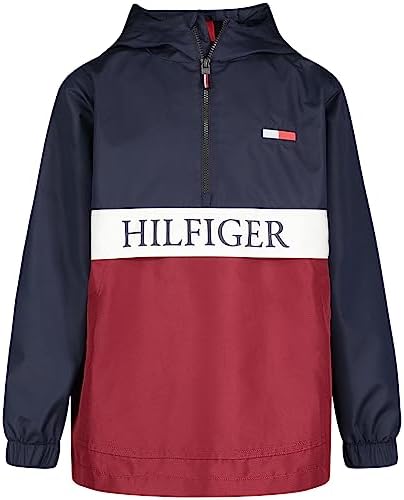 Tommy Hilfiger Boy's Lightweight Popover Windbreaker Tommy Hilfiger