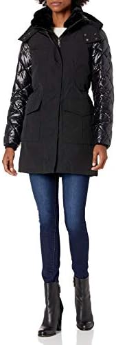 Calvin Klein Women's Long Light-weight Puffer Jacket Calvin Klein