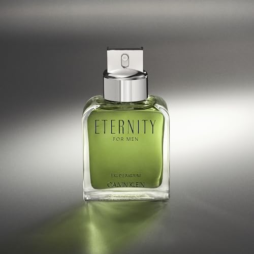 Calvin Klein Eternity Eau de Parfum – Woody Men's Cologne – With Notes of Sage, Cypress & Suede Accord – Luxury Perfumes for Men – Long Lasting Fragrance Calvin Klein