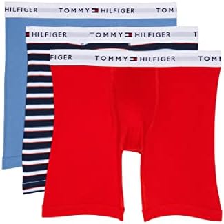 Мужские боксёры из хлопка Tommy Hilfiger, классический стиль, 3 штуки в упаковке Tommy Hilfiger