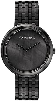 Кварцевые часы Calvin Klein Twisted Bezel, Женские, 34 мм Calvin Klein