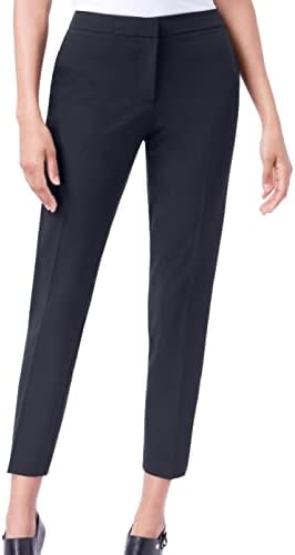 Tommy Hilfiger Women's Dress Pants – Straight-legged Trousers With Elastic Waist Tommy Hilfiger