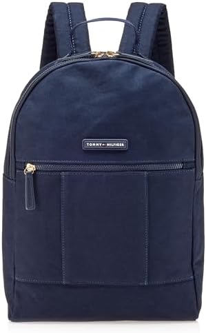 Tommy Hilfiger Men's Flag Backpack, BLACK, One Size Tommy Hilfiger