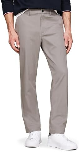 Tommy Hilfiger Men's Casual Moisture Wicking Wrinkle Resistant Stretch Performance Pants in Straight Fit Tommy Hilfiger