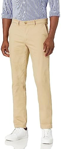 Tommy Hilfiger Men's Stretch Cotton Chino Pants in Slim Fit Tommy Hilfiger