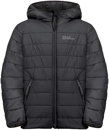 Утеплённая детская куртка Jack Wolfskin Zenon K из 100% хлопка для зимних активных развлечений Jack Wolfskin