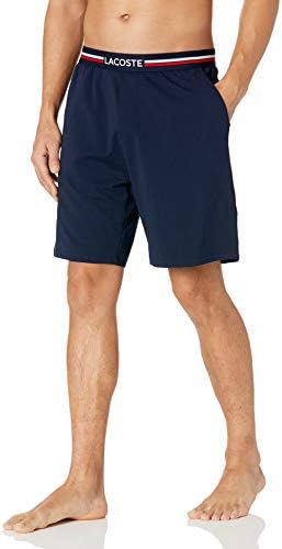 Мужские Пижамные брюки и шорты Lacoste Стрипed Waist Long Boxer Briefs Lacoste