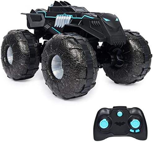 DC Batman, All-Terrain Batmobile Remote Control Vehicle, Water-Resistant Batman Toys for Boys Aged 4 and Up DC Comics