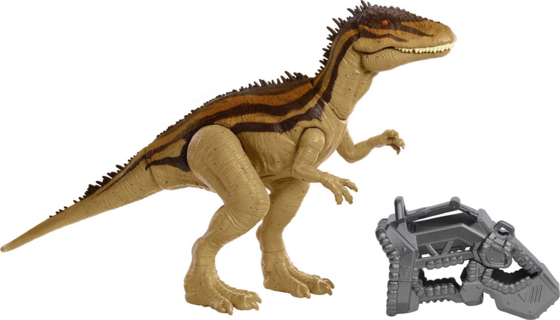 Jurassic World Mega Destroyers Carcharodontosaurus Dinosaur Toy Action Figure with Attack Feature Jurassic World