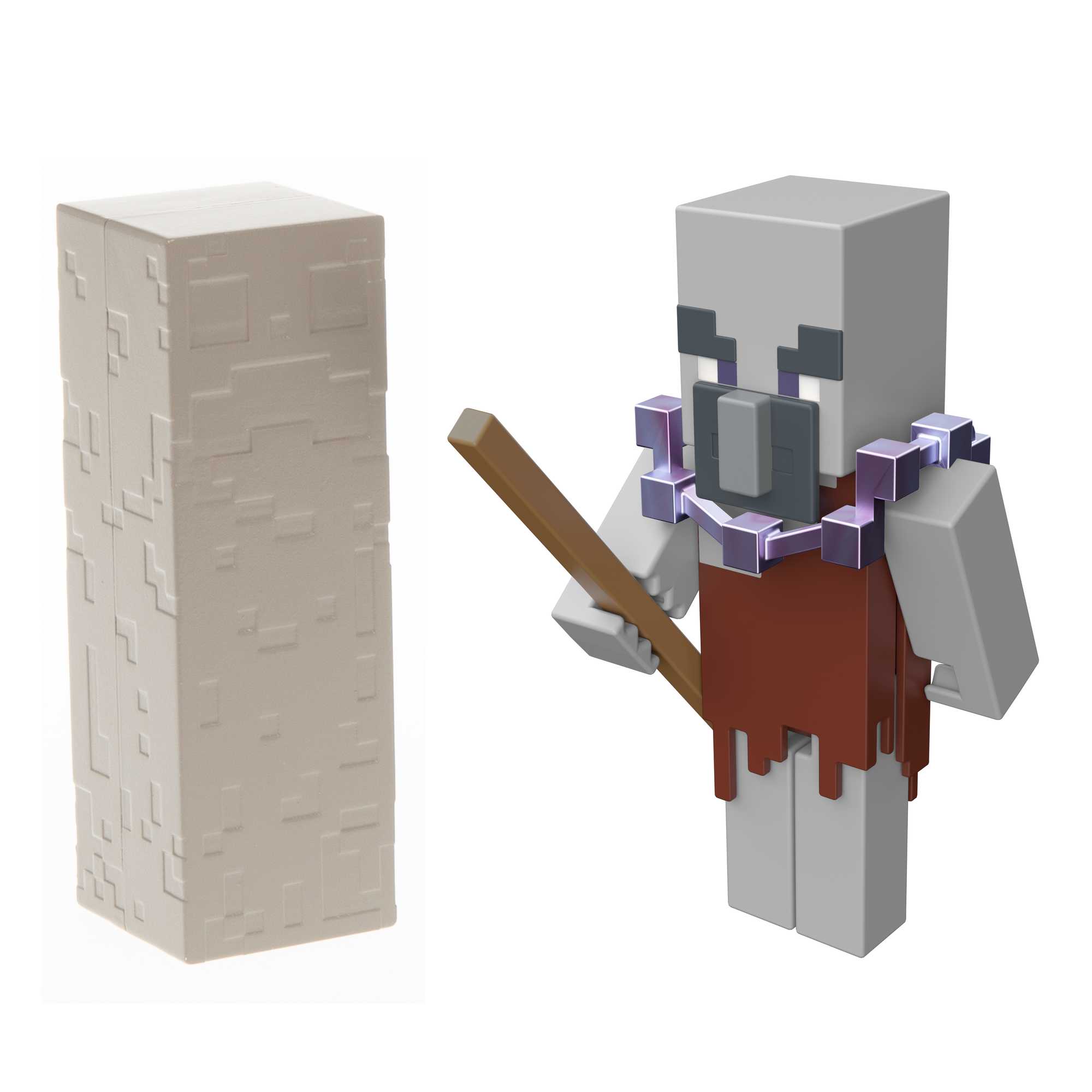 Minecraft Dungeons 3.25-In Collectible Battle Figure and Accessories Minecraft