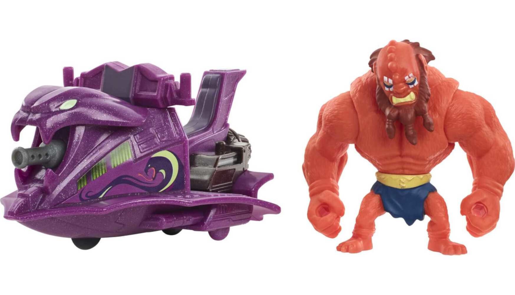 Masters of the Universe Revelation Beast Man and War Sled Eternia Minis Vehicle Pack Masters Of the Universe