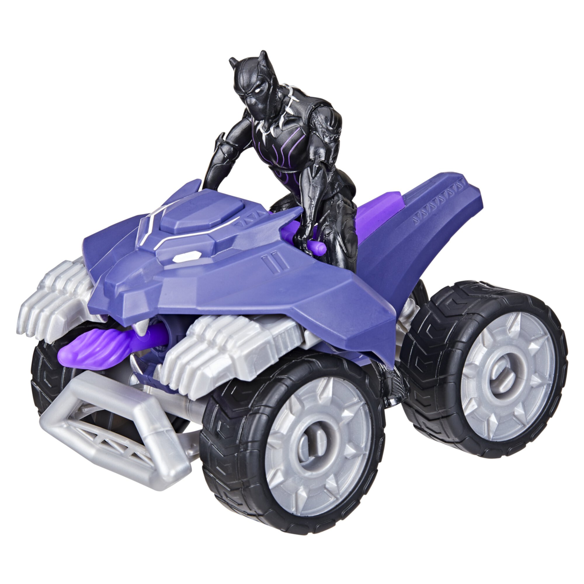 Marvel Avengers Epic Hero Series Black Panther Claw Strike ATV Toy Car Playset for Kids 4+ Marvel