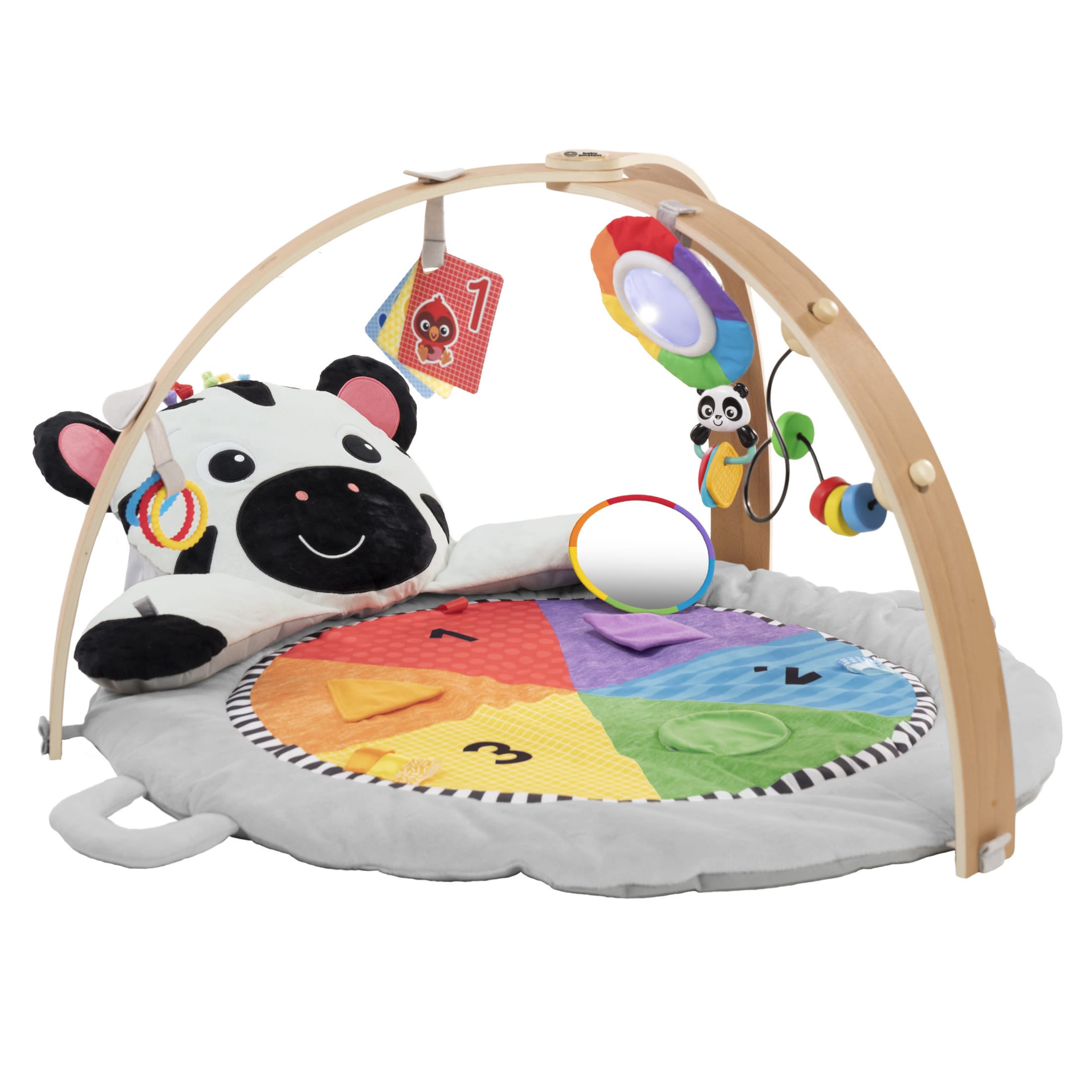 Baby Einstein La Actividad Zen Marca Hitos en el Gimnasio de Peluche, Unisex, de Bebé a Niño Pequeño Visit the Baby Einstein Store