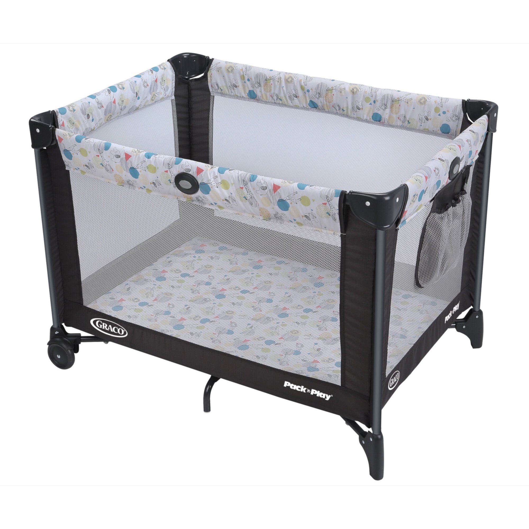 Graco Pack 'n Play Portable Playard, Carnival, 18.52 lbs, Unisex Visit the Graco Store