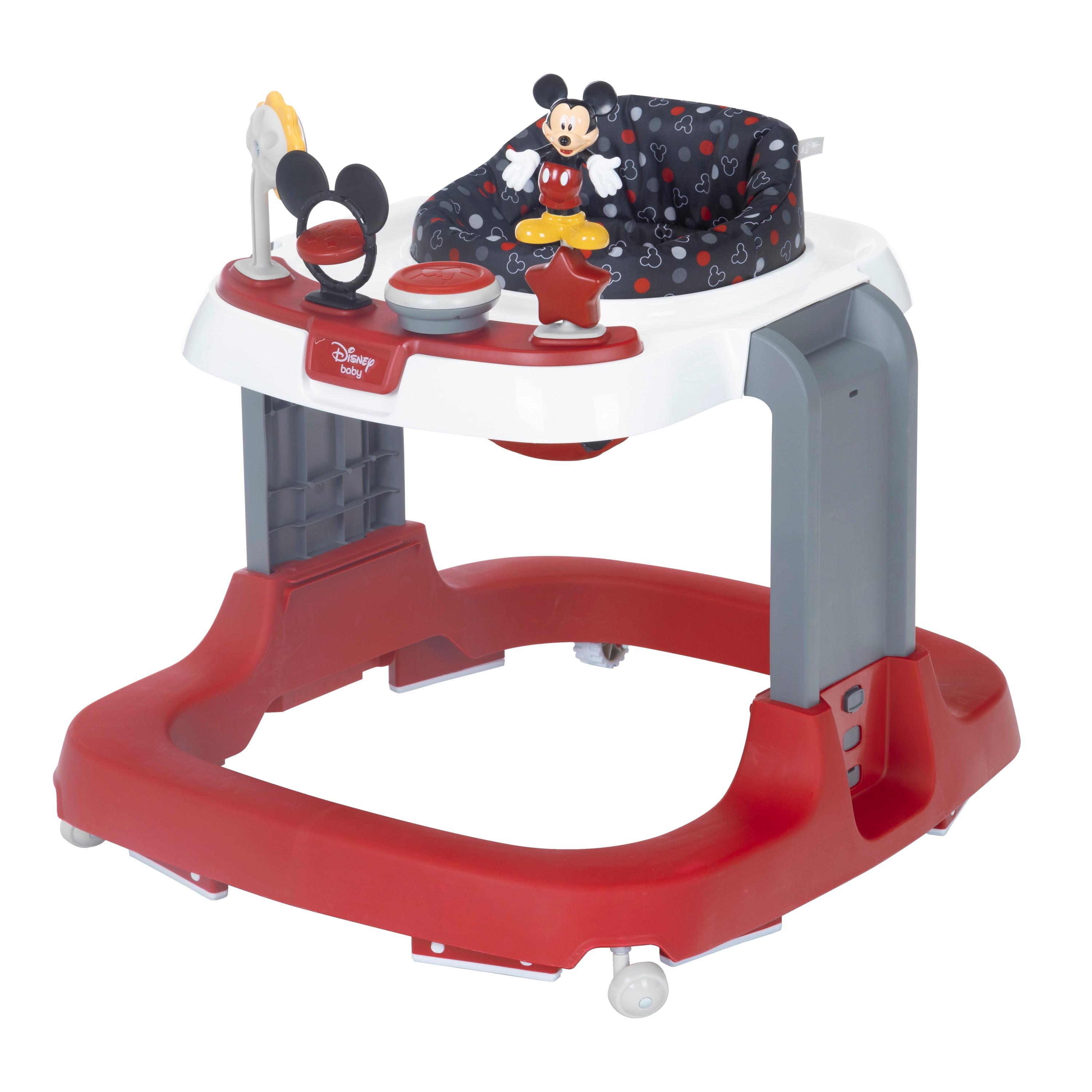 Disney Baby Ready, Set, Walk DX Developmental Walker, Modern Mickey DISNEY BABY