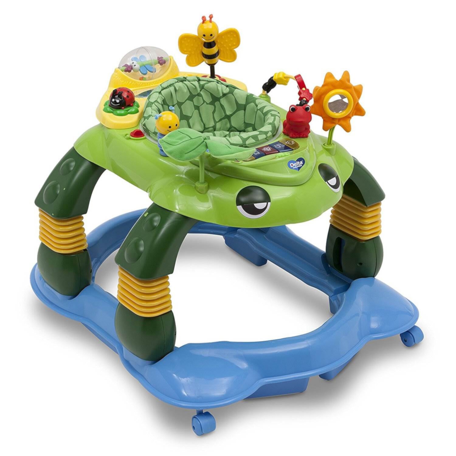 Delta Children Lil Play Station Mason the Turtle 3-in-1 Infant Activity Walker Delta Children