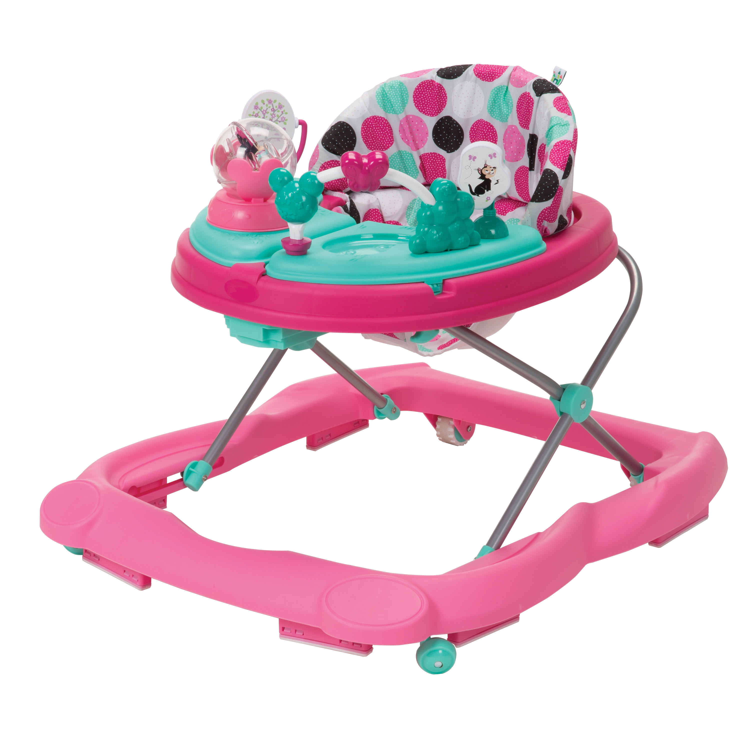 Disney Baby Music & Lights Walker with Activity Tray, Minnie Dotty DISNEY BABY