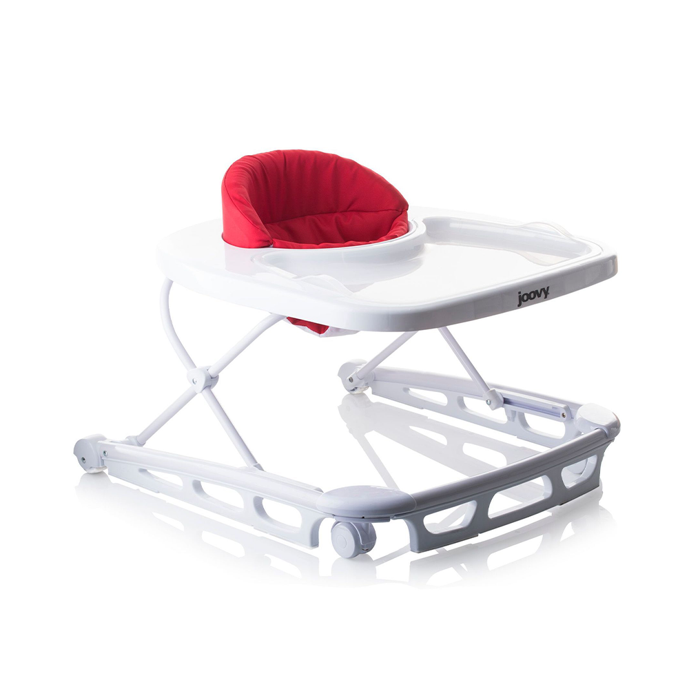 joovy Spoon Baby Walker & Activity Center, Red Joovy