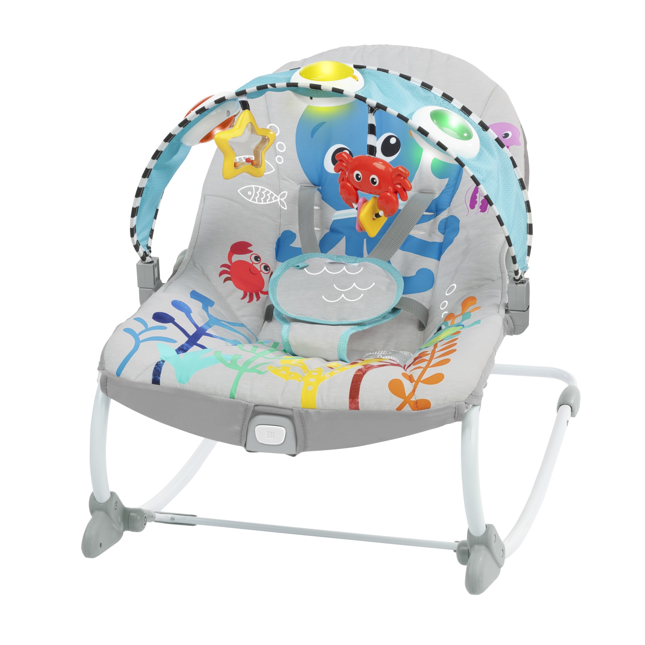 Baby Einstein Ocean Explorers Kick to It Opus Musical Infant to Toddler Rocker, Ages 0+ Months Visit the Baby Einstein Store