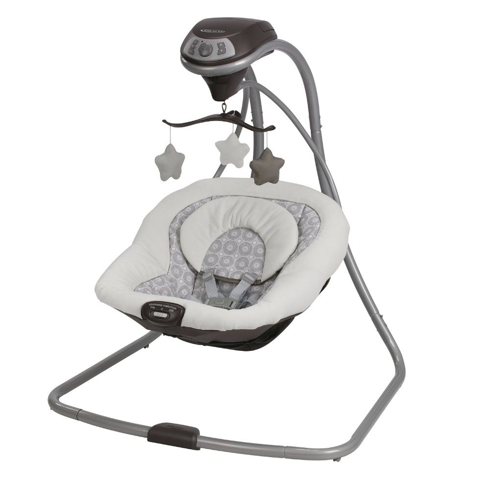 Graco Simple Sway Baby Swing, 5.5 - 30 lb, Abbington Visit the Graco Store