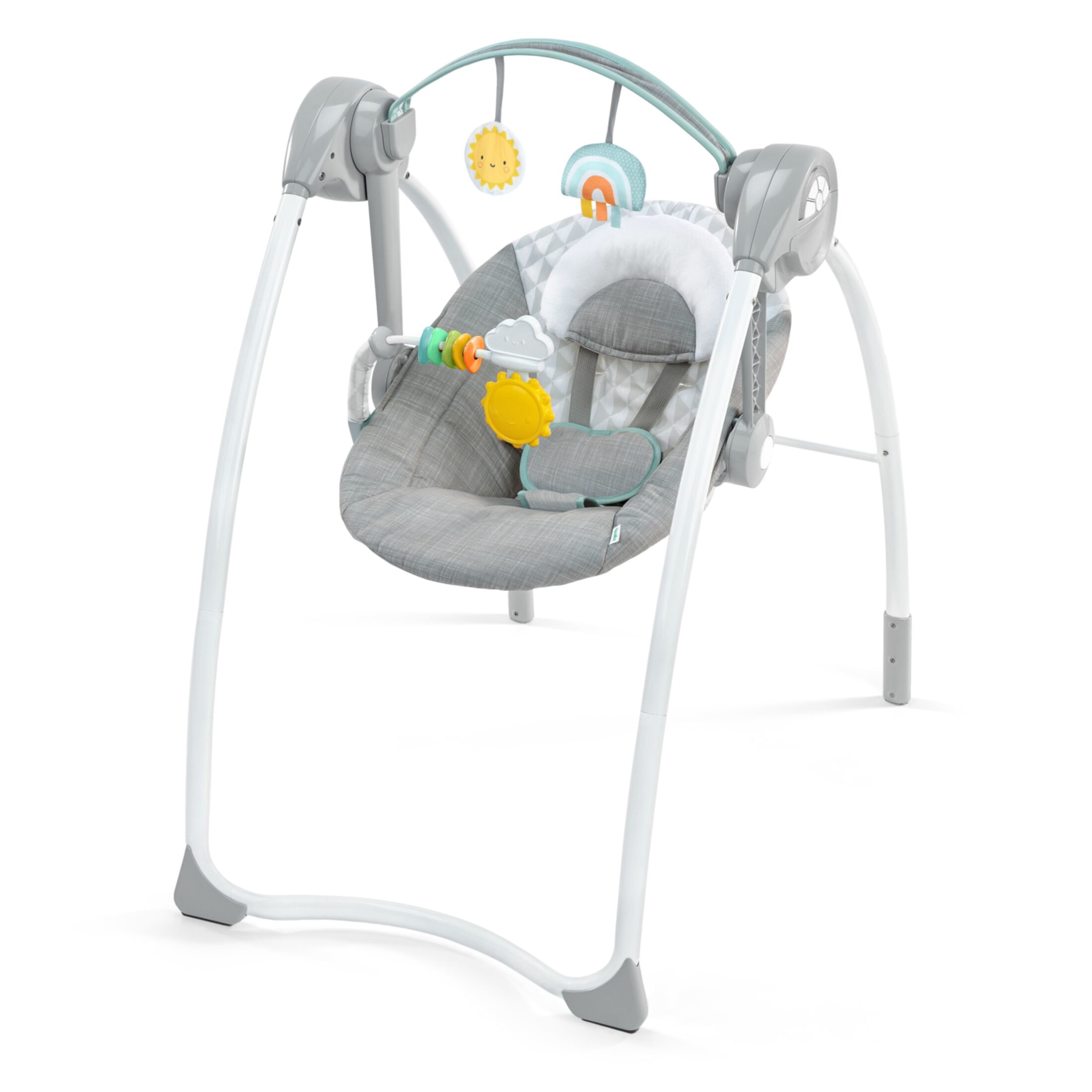 ity by Ingenuity Milestone Swing, For Ages 0-9 Months, Up to 20 Pounds - Grey Visit the Ingenuity Store