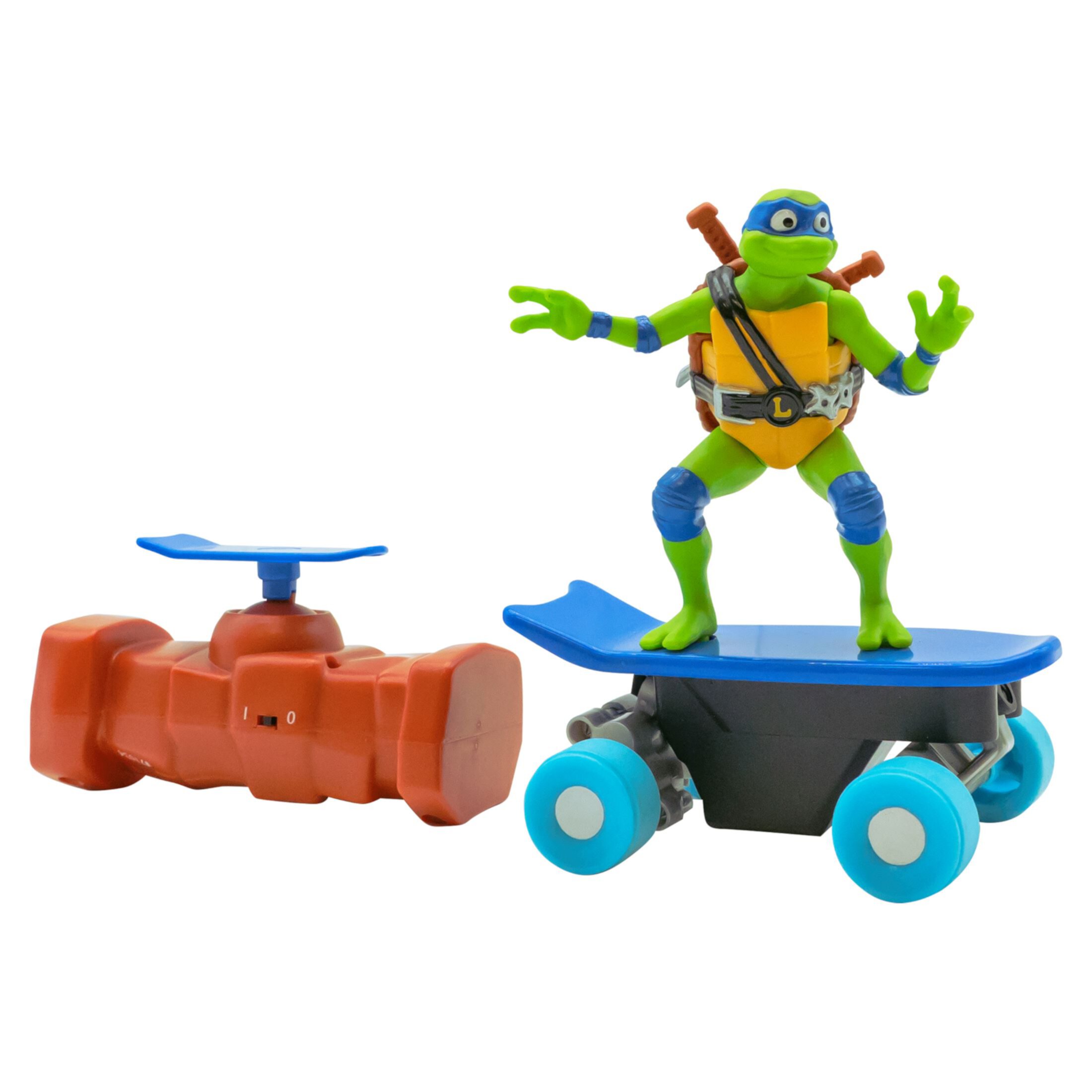 Teenage Mutant Ninja Turtles Half Pipe Remote Control Leonardo 2 piece Green & Blue Teenage Mutant Ninja Turtles