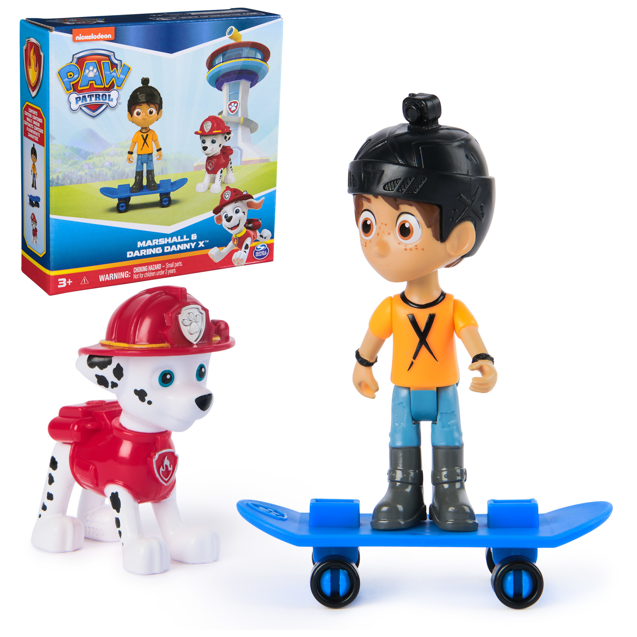 Paw Patrol Marshall & Daring Danny X Toy Figures set Paw Patrol