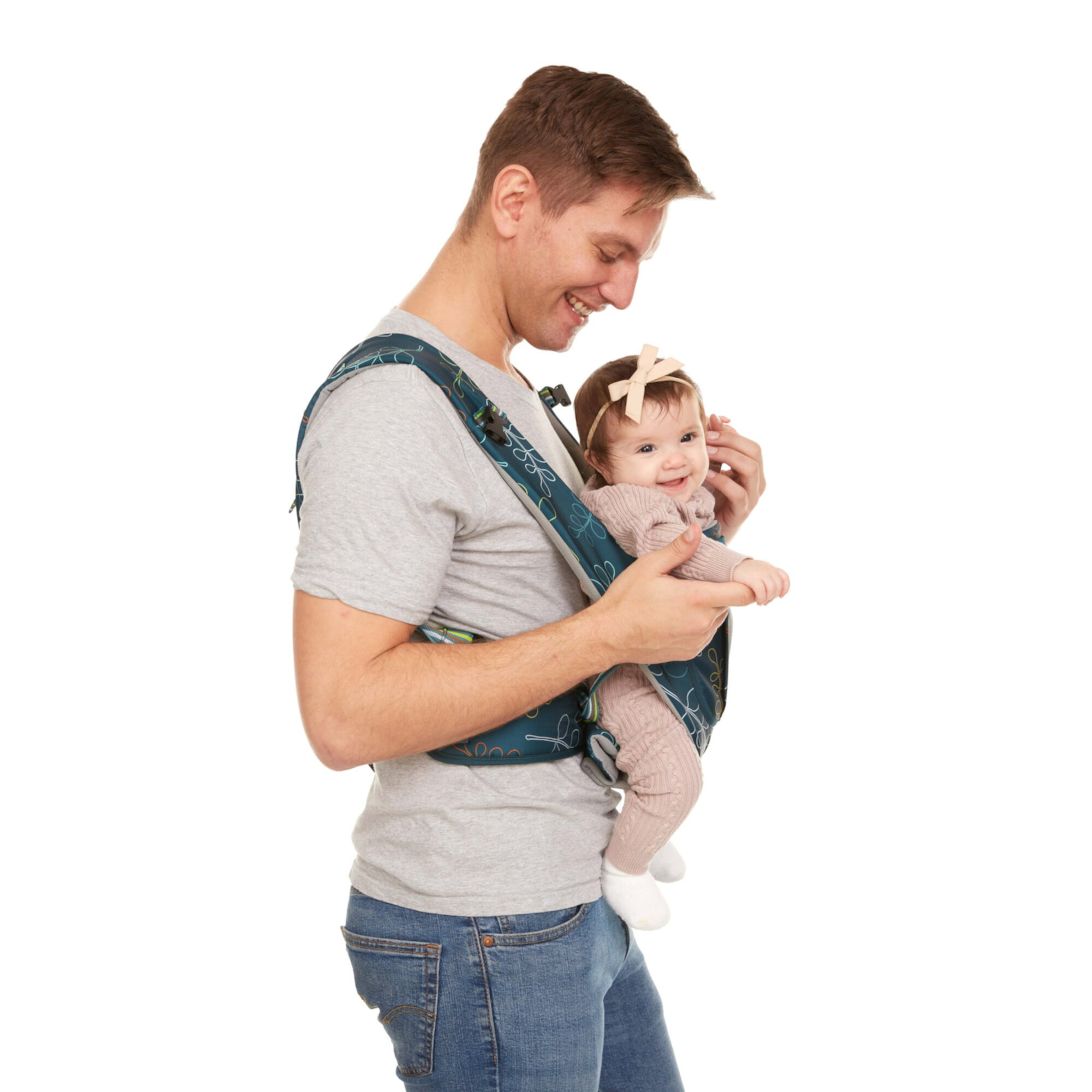 Monbebe 5-in-1 Baby Carrier, Leafy, Infant, Unisex Monbebe