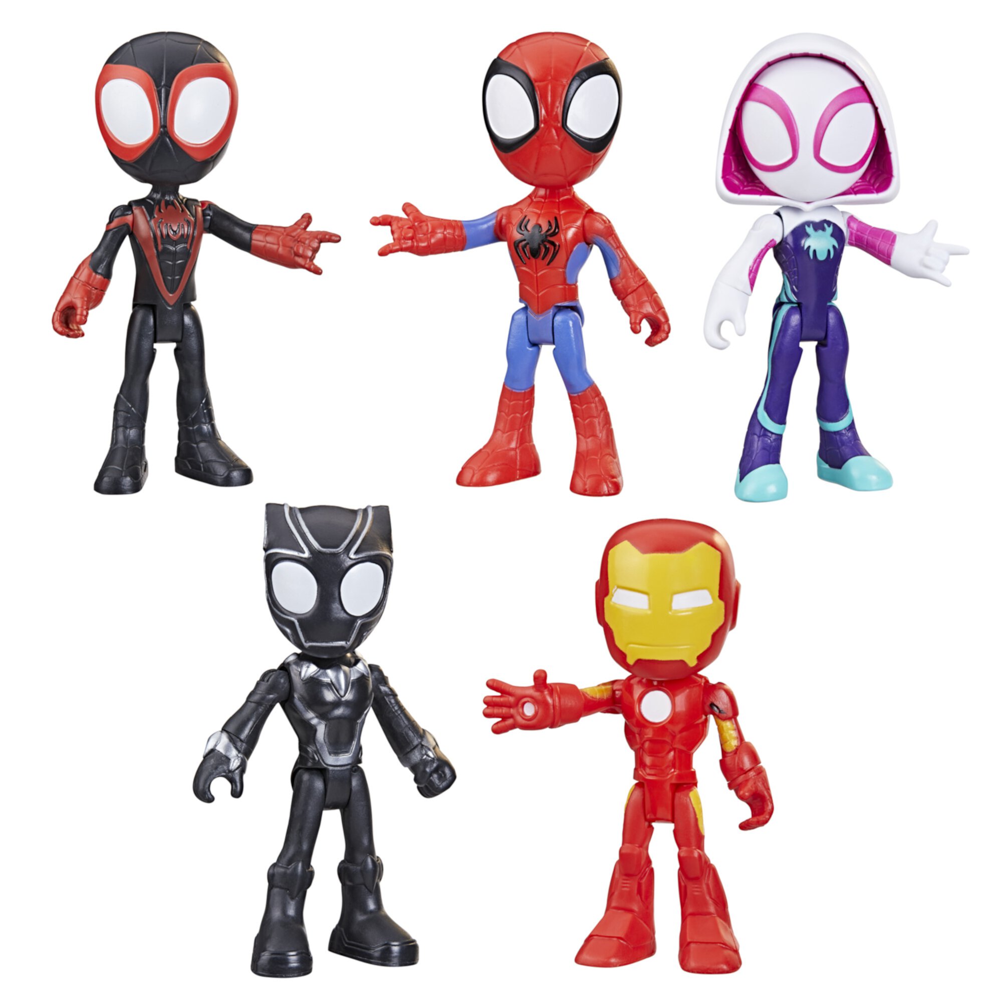 Marvel: Spidey and His Amazing Friends Hero Action Figure Collection (4”), Preschool Toys, Christmas Stocking Stuffers for Kids, 3+ Marvel