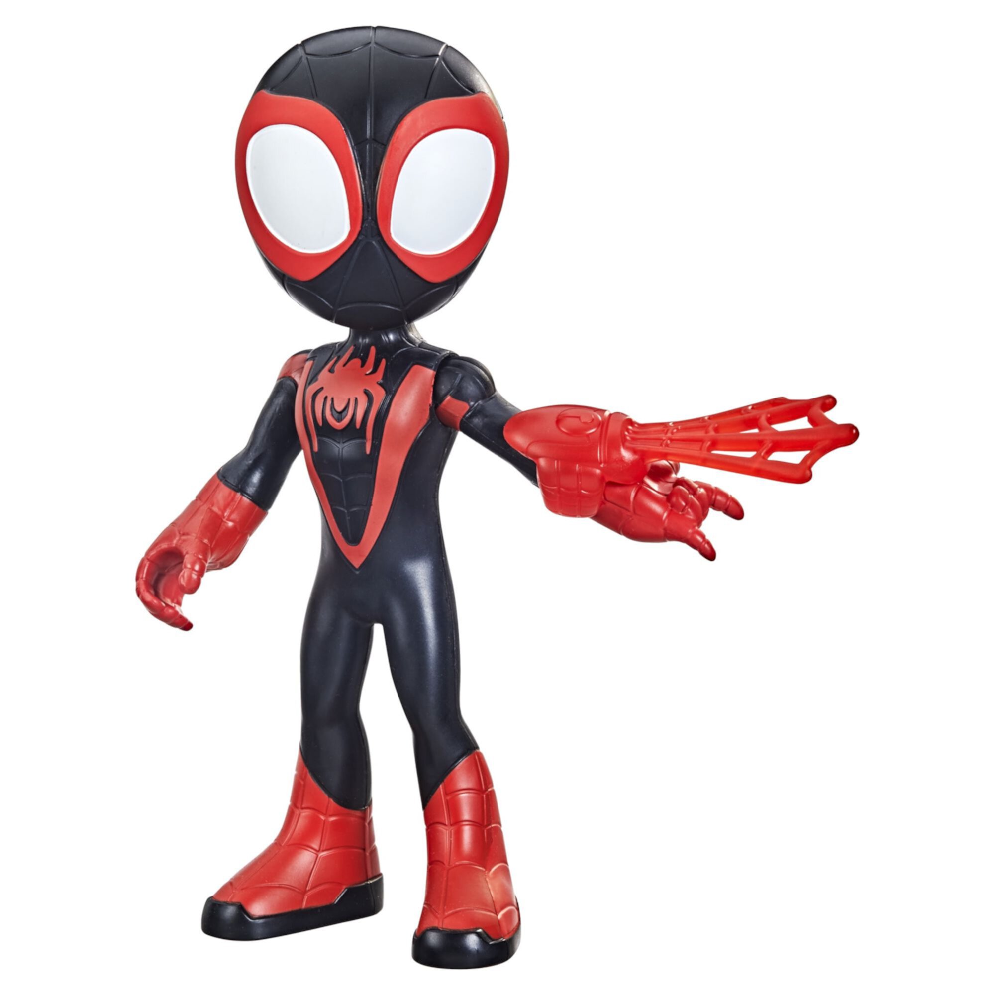 Marvel Spidey and His Amazing Friends Supersized Miles Morales: Spider-Man Action Figure, Christmas Gifts for Kids, Ages 3+ Marvel