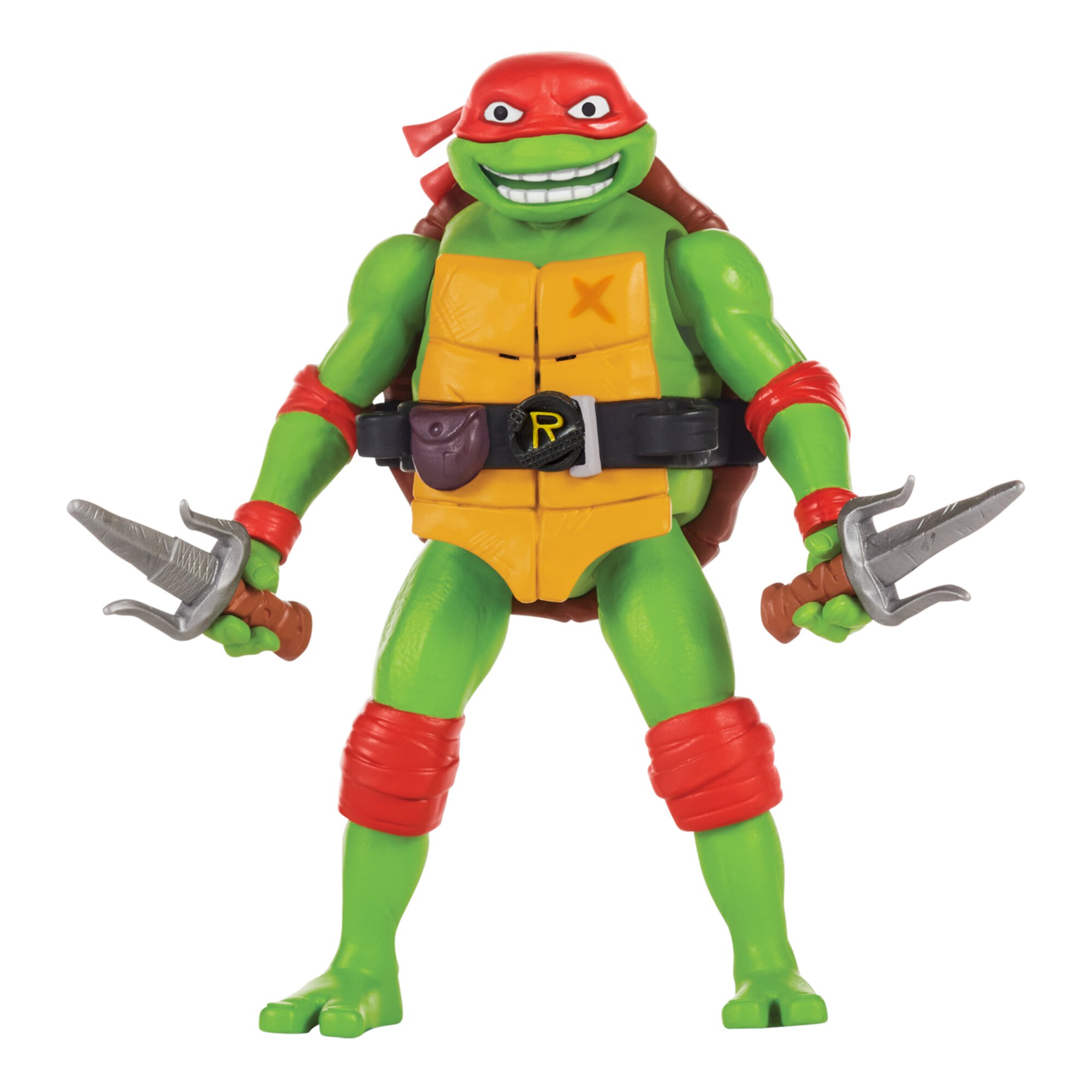 Teenage Mutant Ninja Turtles: Mutant Mayhem 5.5” Raphael Deluxe Ninja Shouts Figure by Playmates Toys Teenage Mutant Ninja Turtles