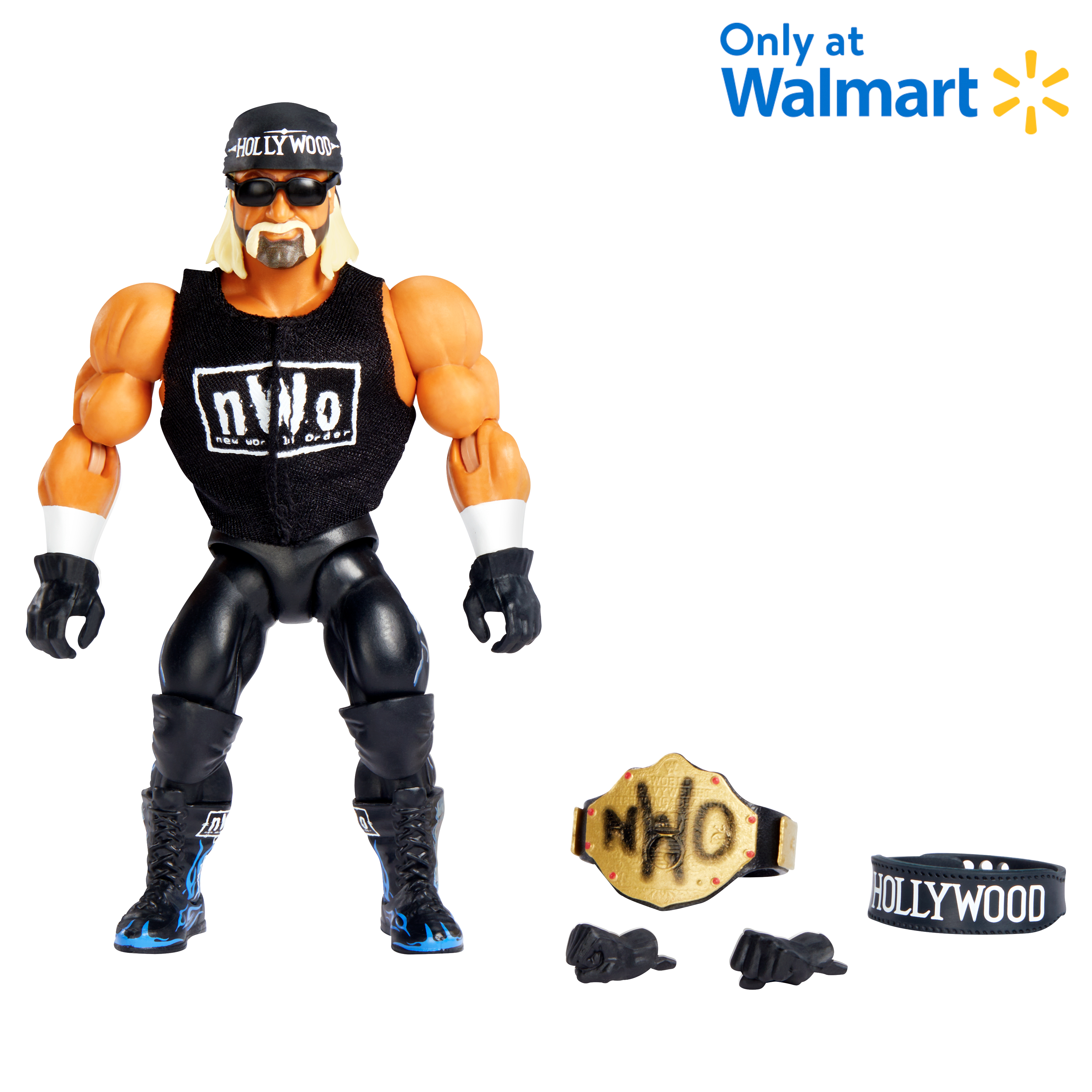 WWE Superstars “Hollywood” Hulk Hogan Action Figure (Walmart Exclusive) WWE