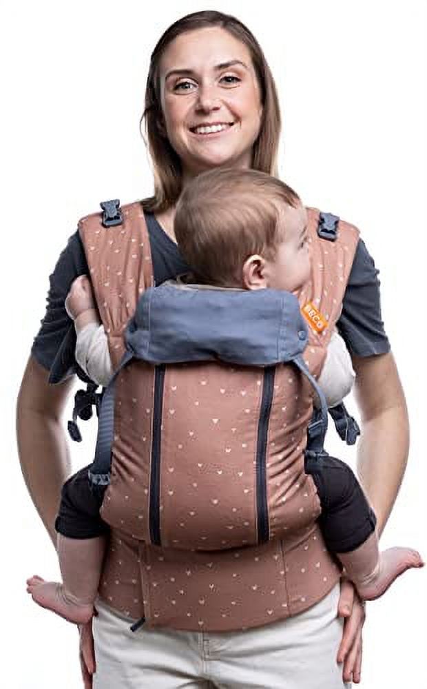 Beco 8 Baby Carrier Toddler - Unisex Baby Carrier Backpack & Front, Carry up to 45 lbs (Rose Love) Beco Baby Carrier