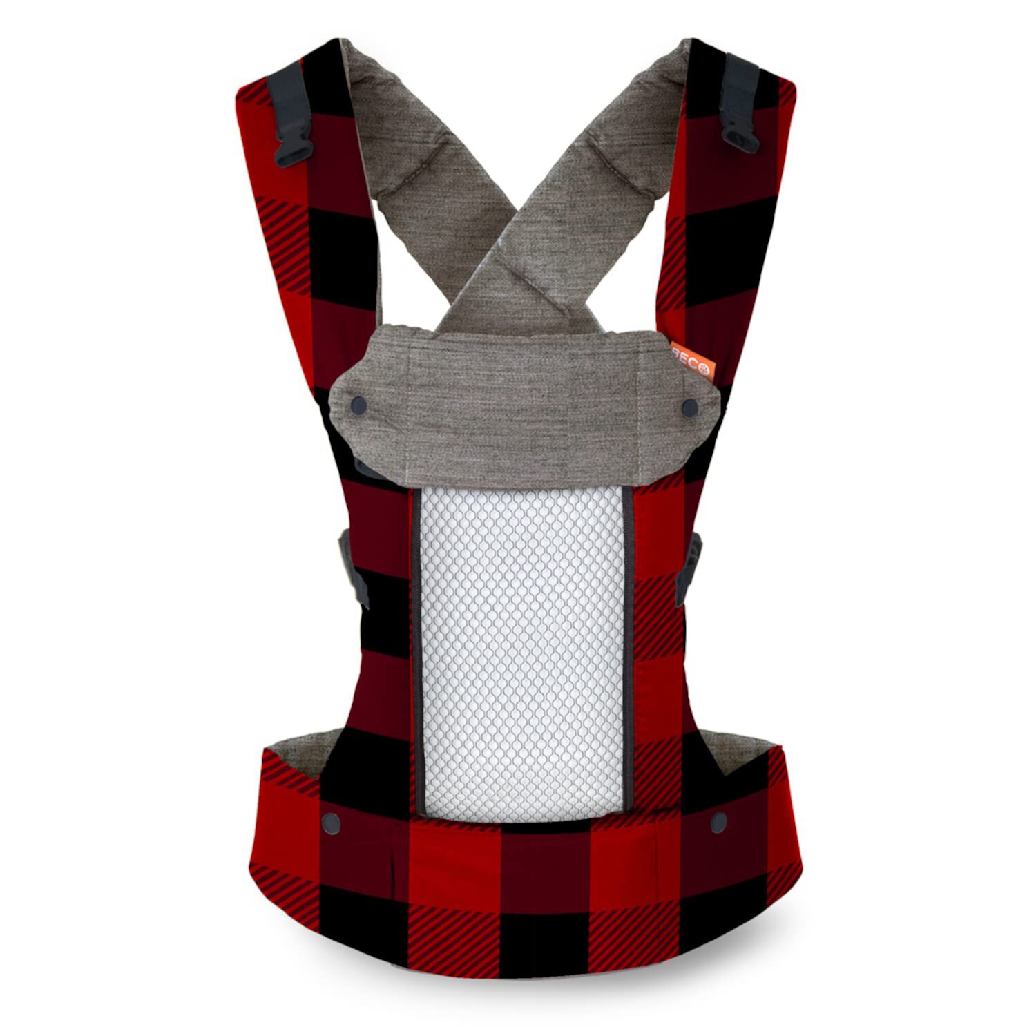 Beco Baby Carrier Newborn to Toddler, Baby Carrier Backpack for Girls & Boys up to 45 lbs (Buffalo Plaid) Beco Baby Carrier